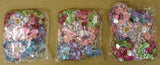 Bead & Buds Value Pack Stretchy Friendship Bracelets Qty 72 With Display Stand -- New
