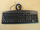 Dell Deluxe Computer Keyboard PS2 Black PS/2 RT7D00 -- Used