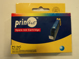 Prinart Ink Cartridge Cyan Canon BJC-3000/6000 S400/S400P/S450/S500 PC-3eC -- New