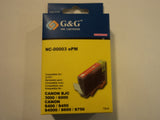 G&G Ink Cartridge Magenta Canon BJC-3000/6000 S400/S450/S4500/S600/S750 -- New