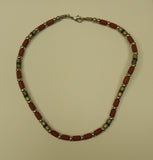 Designer Beaded Necklace Lobster Claw Clasp 18 in -- New