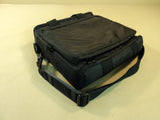 Standard 13 Inch Laptop Bag Padded Black One Exterior Pouch Shoulder Strap Nylon -- Used