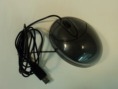 Fellowes Desktop Ball Mouse Ergo Tech USB Gray/Black 99930 -- Used