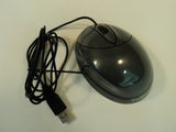 Fellowes Desktop Ball Mouse Ergo Tech USB Gray/Black 99930 -- Used