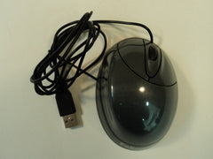 Fellowes Desktop Ball Mouse Ergo Tech USB Gray/Black 99930 -- Used