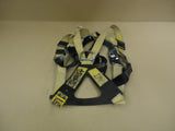 DBI SALA Safety Harness Yellow/Black Vest Style Polyester Metal -- Used