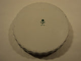 Christineholm Pie Plate Platter White/Green/Pink Roses Country Ceramic -- Used