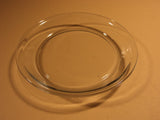 Standard Pie Dish Plate 9 1/4in Diameter x 1 1/2in H Clear Glass -- Used