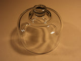 Designer Cheese Platter 13in Diameter x 6in H Clear Modern -- Used