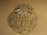 Designer Round Crystal Bowl 10in Diameter x 6in H Clear Traditional -- Used