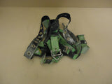 DBI SALA Safety Harness Green/Blue Vest Style Polyester Metal -- Used