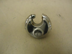 Heavy Duty Disc Lock 3in Diameter x 1in D Stainless Steel -- Used