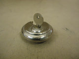 Heavy Duty Disc Lock 3in Diameter x 1in D Stainless Steel -- Used