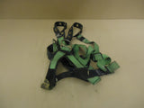 DBI SALA Safety Harness Green/Blue Vest Style Nylon Metal -- Used