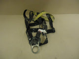 Falltech Safety Harness Yellow/Black Basic Full Body 7007 Nylon Metal -- Used