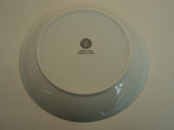 Designer Cheese Plates Set of 4 8in D x 1in H White Contemporary Ceramic -- Used