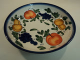 Hudson Bay Platter Serving Bowl 13 1/2in D x 3 1/2in H Fruit Country Ceramic -- Used