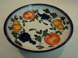 Hudson Bay Platter Serving Bowl 13 1/2in D x 3 1/2in H Fruit Country Ceramic -- Used