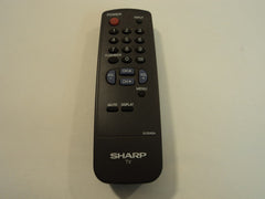 Sharp Remote Control TV Genuine OEM G1324SA -- Used