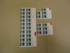 USPS Scott 2167 22c Arkansas Statehood 1850-1986 Plate Block Set of 3 30 Stamps -- New