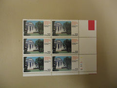 USPS Scott 2167 22c Arkansas Statehood 1850-1986 Plate Block Set of 3 30 Stamps -- New