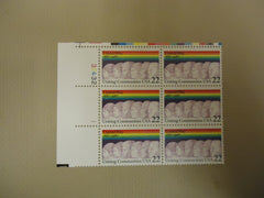 USPS Scott 2275 22c 1986 United Way 1887-1987 Stamps Plate Block Lot of 3 -- New