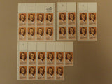 USPS Scott 2038 20c 1983 Joseph Priestley Lot of 4 Plate Block 27 Stamps Mint NH -- New