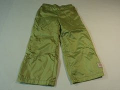 Green Dog Boys' Pants Nylon Polyester Male Kids 3T Greens Solid -- Used