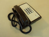 Comdial Corded Office Phone Brown Two Way Speaker 803A V2 -- Used