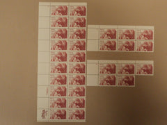 USPS Scott 2011 20c 1982 Aging together Lot of 3 Plate Block 31 Stamps Mint NH -- New