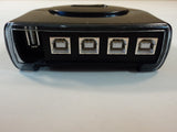 Belkin USB 4 Port Auto Switch Box Plug And Play F1U200x2 -- Used