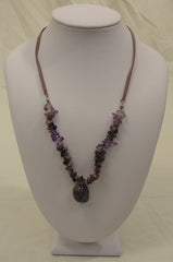 Designer Beaded Necklaces Qty 10 Semi-precious Stones Glass Wood Metal -- New