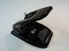 Standard Two Hole Paper Punch 6in L x 5in W x 5in D Black -- Used