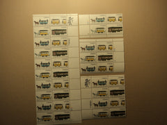 USPS Scott 2059-62 20c 1983 Streetcars Lot Of 4 Plate Block 38 Stamps Mint NH -- New