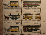 USPS Scott 2059-62 20c 1983 Streetcars Lot Of 4 Plate Block 38 Stamps Mint NH -- New