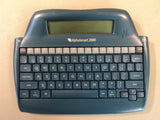 Intelligent Peripheral AlphaSmart 2000 Word Processing Blue ALF2000-0398-07916 -- Used