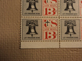 USPS Scott C62 13c Let Freedom Ring Liberty Bell 1961 Mint NH Plate Block -- New