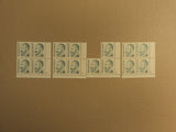 USPS Scott 2193 $1 Bernard Revel 1992 Lot Of 4 Plate Block 15 Stamps Mint NH -- New