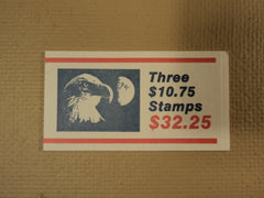 USPS Scott 2122 $10.75 Eagle Half Moon 1985 Book Of 3 Stamps Mint Booklet -- New