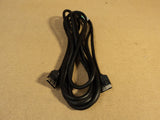 Standard 25 Pin Printer Cable 6 Foot Black -- Used