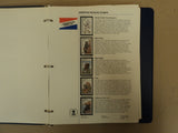 USPS Commemorative Stamp Club Album 183 Stamps 1987 1988 -- New