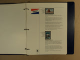 USPS Commemorative Stamp Club Album 89 Stamps Mint 1989 1990 -- New