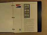 USPS Commemorative Stamp Club Album 89 Stamps Mint 1989 1990 -- New