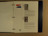 USPS Commemorative Stamp Club Album 89 Stamps Mint 1989 1990 -- New