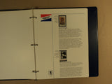 USPS Commemorative Stamp Club Album 89 Stamps Mint 1989 1990 -- New