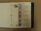 USPS Commemorative Stamp Club Album 183 Stamps 1987 1988 -- New