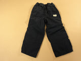 Place Boys' Pants Elastic Waist 100% Cotton Male Kids 2-4 3T Blues Solid -- Used