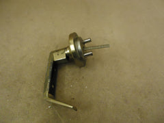 Standard Door Lever Polished Brass 2in Door Knob Locking -- Used