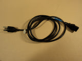 I-Sheng Power Cord Computer Component 6-Foot Black 125V 10A 16AWG 8121-0740 -- Used