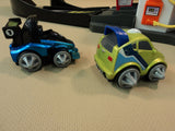 Fisher Price Rev N Go Stunt Garage Play Set With 2 Cars X5855 -- Used